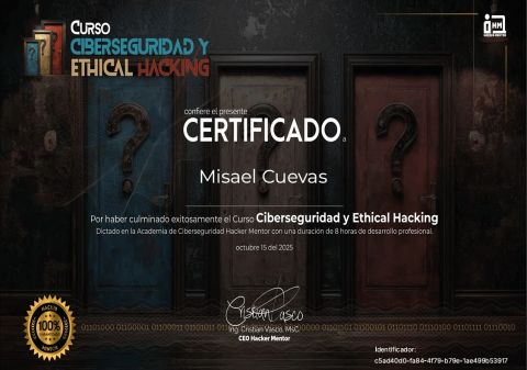 Certificado CiberSeguridad
